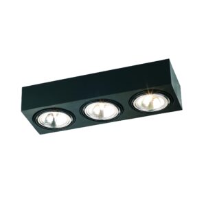 Plafon Argon Rodos czarny 1119 x3