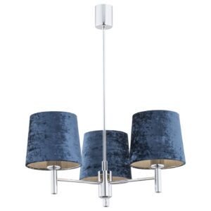 Żyrandol Argon Bolzano granat 1381 x3