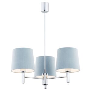 Żyrandol Argon Bolzano błękitny 1383 x3