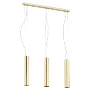 Lampa wisząca Argon Gomera mosiądz 1443 x3