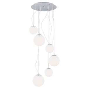 Lampa wisząca Argon Optica opal 2530 x6