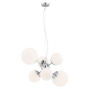 Lampa wisząca Argon Satelite opal 2531 x6