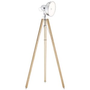 Lampa stojąca LED Argon Foto New drewno naturalne 3354 x1