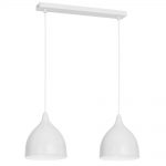 Żyrandol Luminex Noak light grey x2