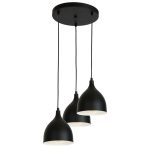 Żyrandol Luminex (round plate) Noak Young x3