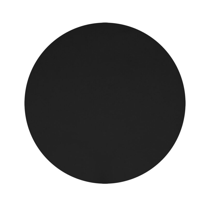 Plafon Luminex Cirkel czarny x2