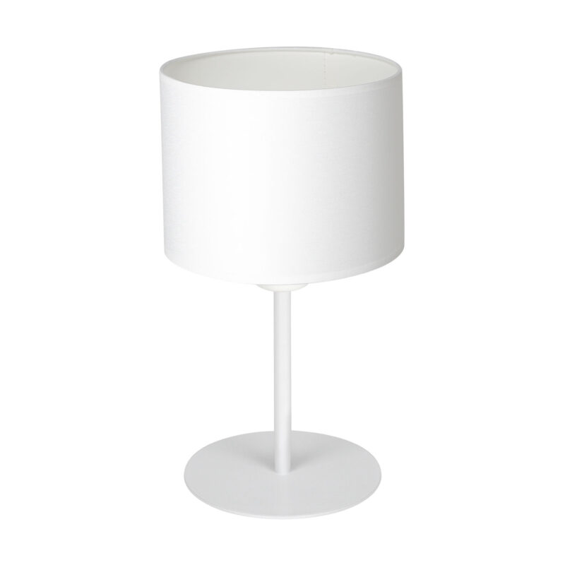 Lampa biurkowa z abażurem Luminex Arden 3432 H34 biała x1