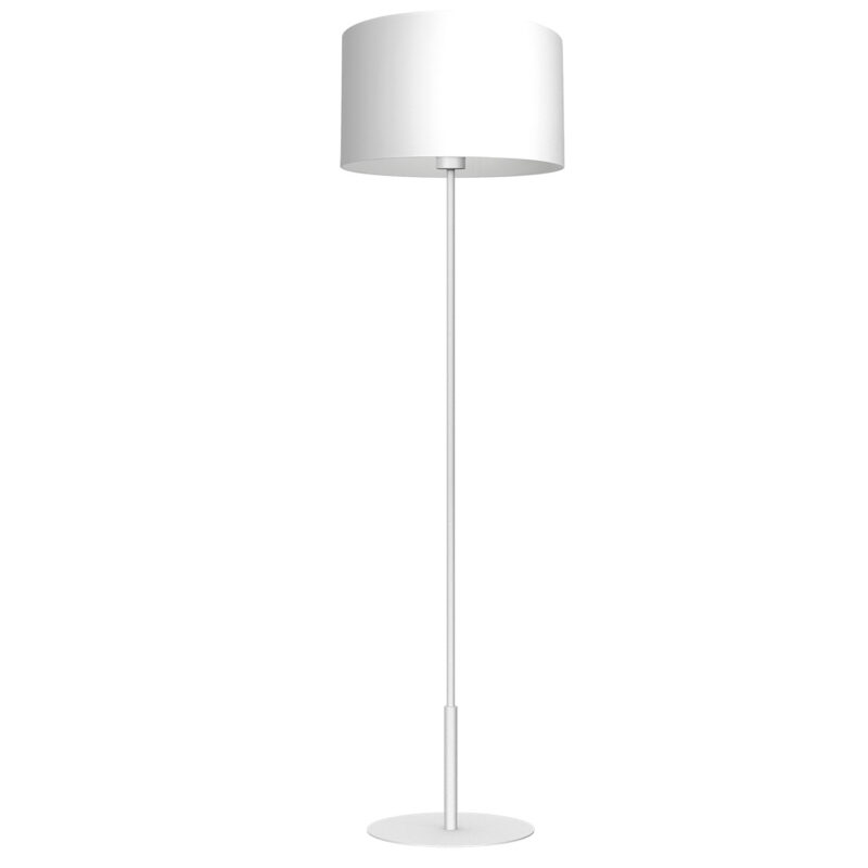 Lampa podłogowa z abażurem Luminex Arden 3434 biała x1
