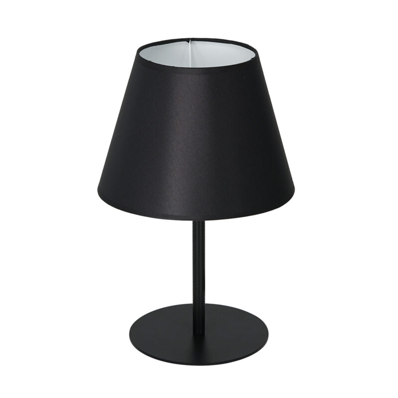Lampa biurkowa z abażurem Luminex Arden 3483 H34 czarna x1