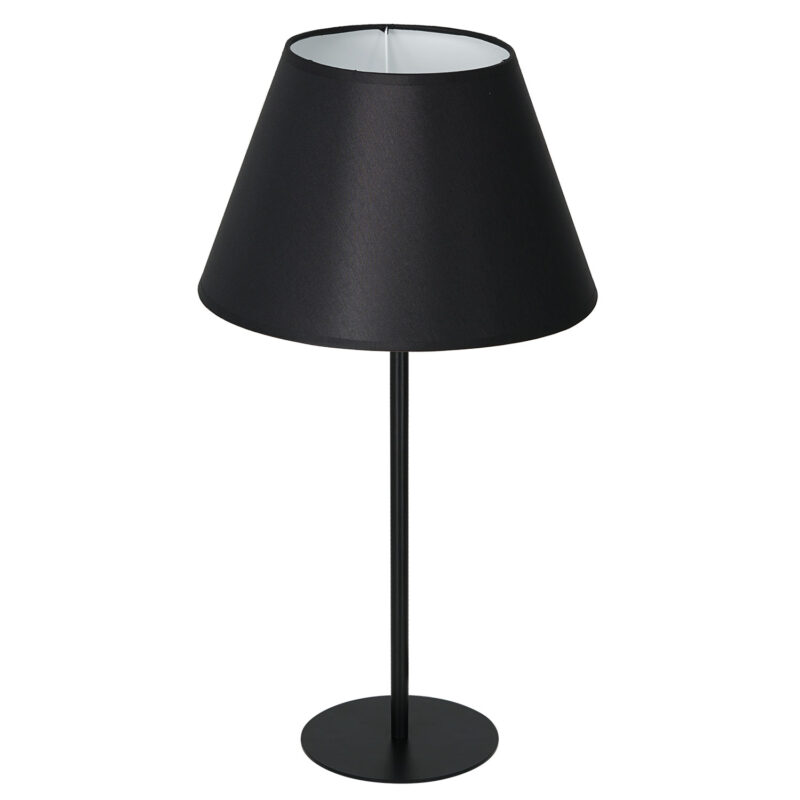 Lampa biurkowa z abażurem Luminex Arden 3484 H58 czarna x1