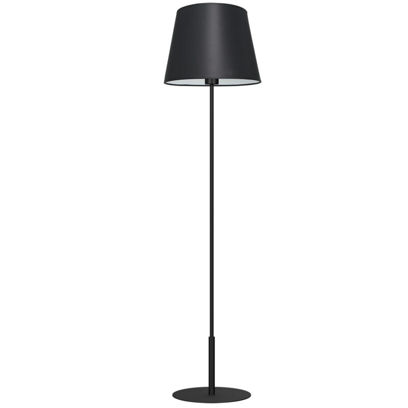 Lampa podłogowa z abażurem Luminex Arden 3485 czarna x1