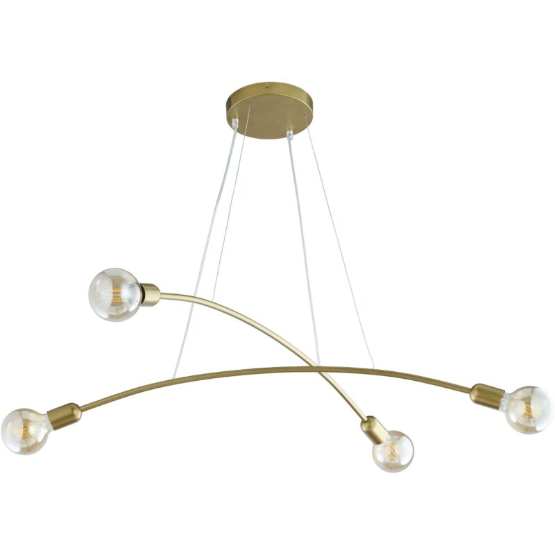 Lampa wisząca TK Lighting Helix Gold x4