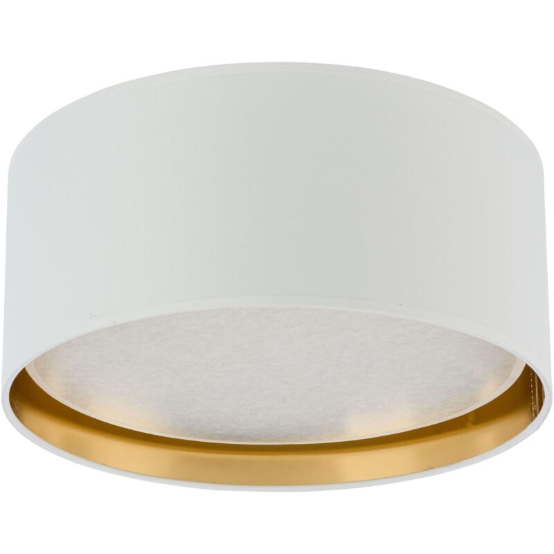 Lampa sufitowa TK Lighting Bilbao White/Gold 450 x4