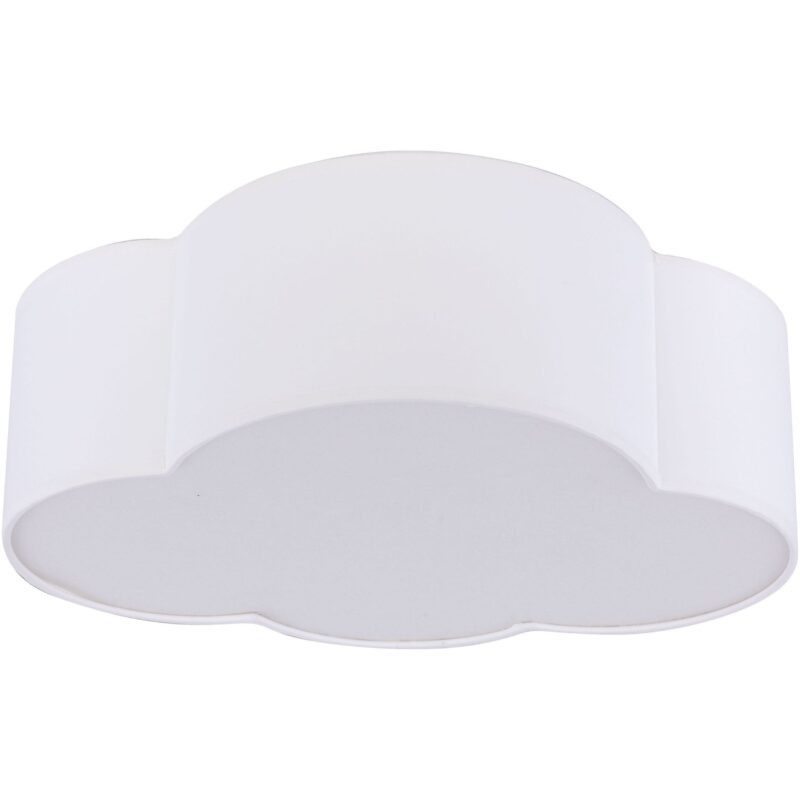 Lampa sufitowa TK Lighting Cloud Biała Mini x2