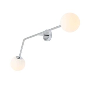 Kinkiet Aldex Pure Chrome Poziomy x2 1064D4