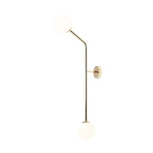 Kinkiet Aldex Pure Gold Pionowy x2 1064D302