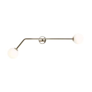 Kinkiet Aldex Pure Gold Poziomy x2 1064D30