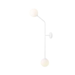 Kinkiet Aldex Pure White Pionowy x2 1064D2