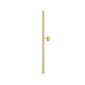 Kinkiet Aldex Tubo Brass L x2 1072D40L