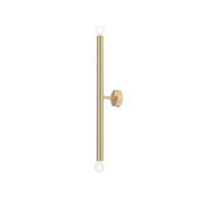 Kinkiet Aldex Tubo Brass S x2 1072D40S