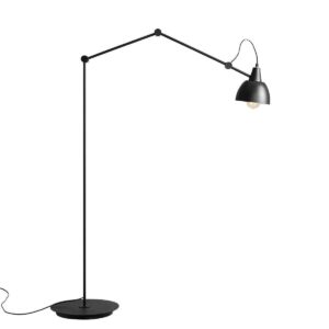 Lampa podłogowa Aldex x1 Aida Black 17 CM 843A