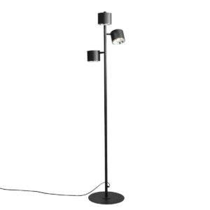 Lampa podłogowa Aldex x3 Bot Black 1047A