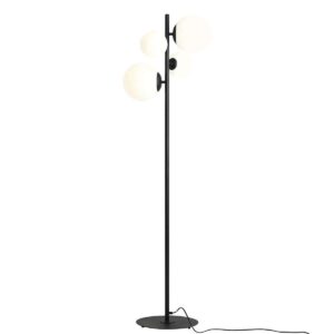 Lampa stojąca Aldex Bloom Black x4 1091A1