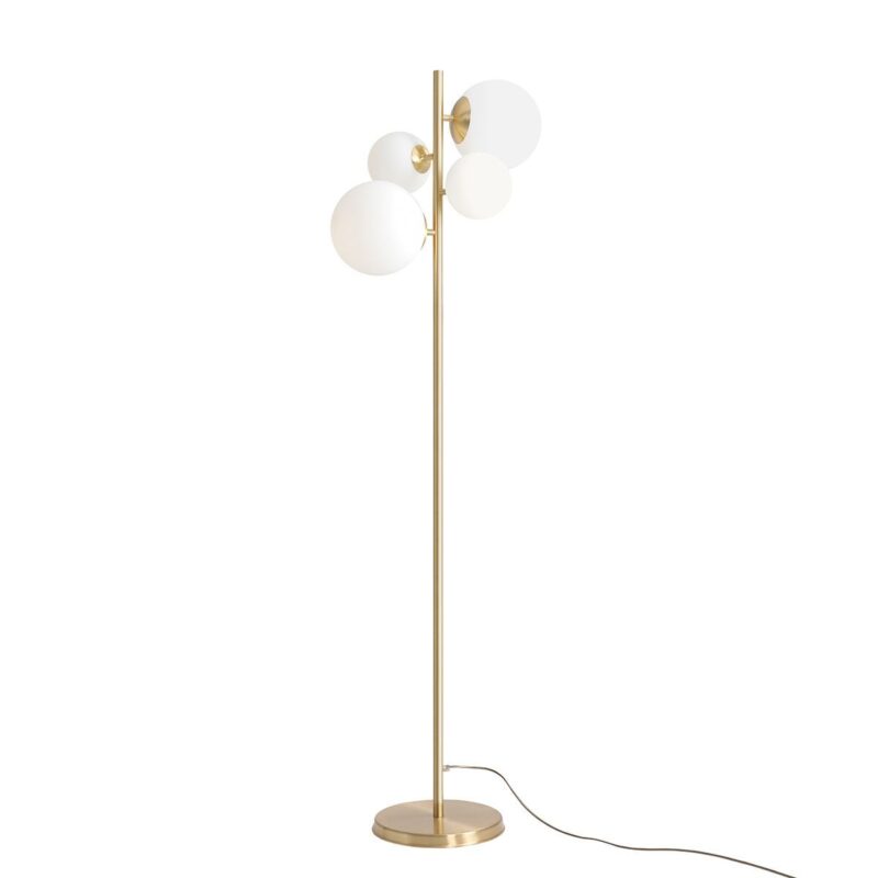 Lampa stojąca Aldex Bloom Brass x4 1091A40