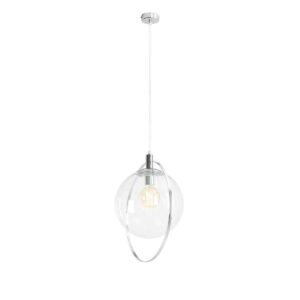 Lampa wisząca Aldex Aura Chrome Transparent x1 1065G4