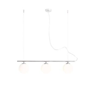 Lampa wisząca Aldex Beryl Glass Chrome x3 1006E4
