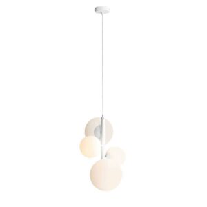 Lampa wisząca Aldex Bloom White x4 1091L