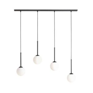 Lampa wisząca Aldex Bosso Black x4 1087L1