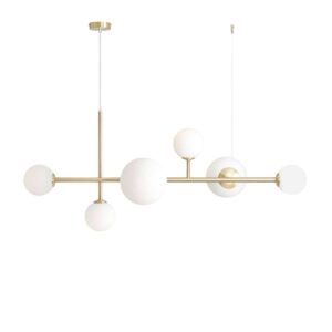 Lampa wisząca Aldex Dione Brass x6 1092K40