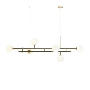 Lampa wisząca Aldex Harmony Gold x6 1073K30