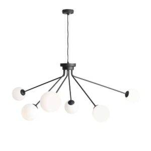 Lampa wisząca Aldex Holm Black x6 1082K1