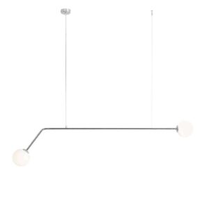 Lampa wisząca Aldex Pure Chrome x2 1064H4