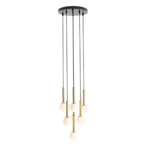 Lampa wisząca Aldex Riu Black x7 1103T1