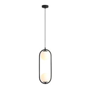 Lampa wisząca Aldex Riva Black x2 1086H1
