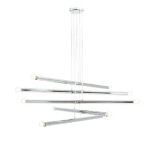 Lampa wisząca Aldex Tubo Chrome x10 1072M4