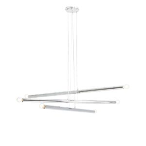 Lampa wisząca Aldex Tubo Chrome x6 1072K4
