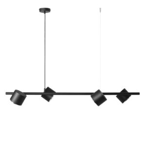 Lampa wisząca Aldex x4 Bot Black 1047L