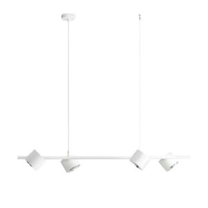 Lampa wisząca Aldex x4 Bot White 1046L