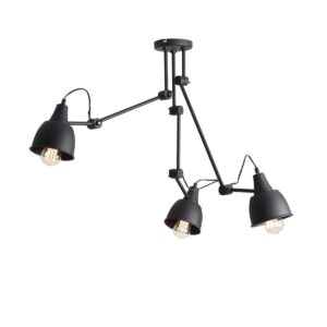 Plafon Aldex Aida Black x3 842PLE