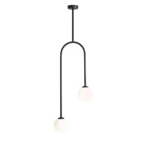 Plafon Aldex Nave Black x2 1088PLH1