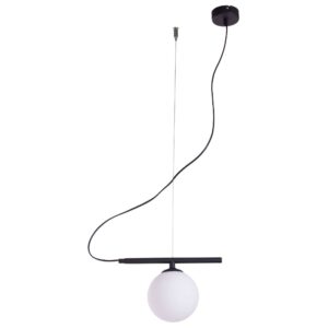 Żyrandol Aldex x1 Beryl Black Glass 1006G1
