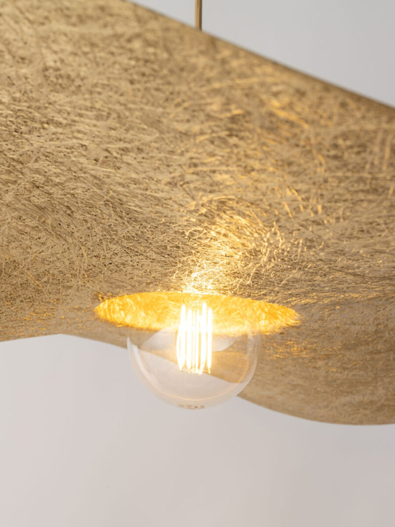 Lampa wisząca Sigma KAPELLO L złoty śr. 76cm x1