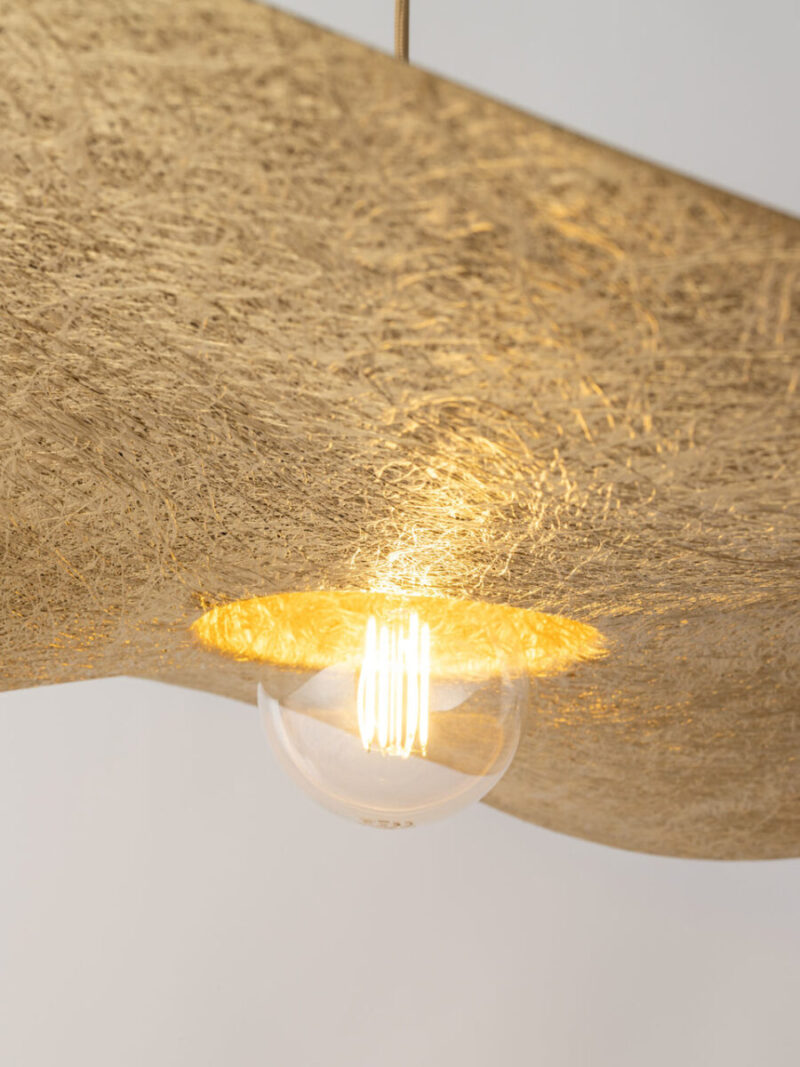 Lampa wisząca Sigma KAPELLO M złoty śr. 55cm x1