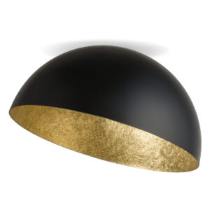 Plafon Sigma SFERA 35 czarny/złoty x1