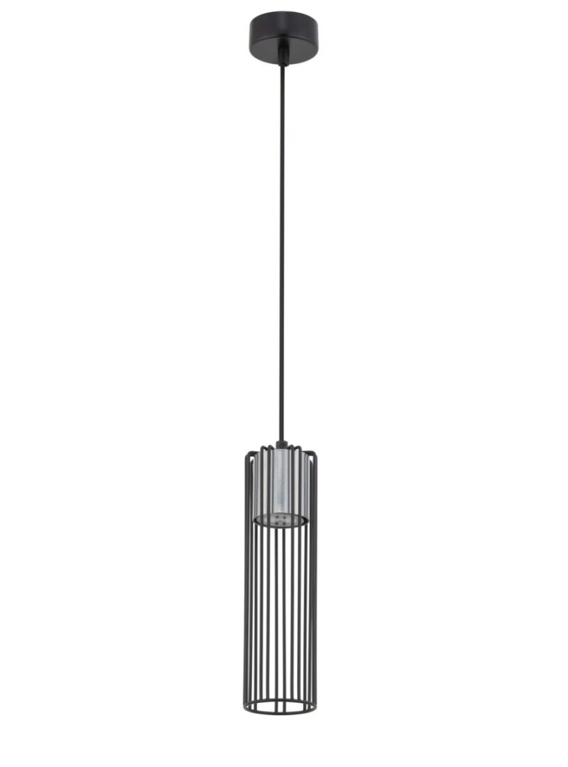 Lampa wisząca Sigma FOBIA czarny/srebrny x1