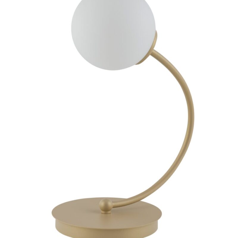 Lampka biurkowa Sigma VELVET złoty beż x1